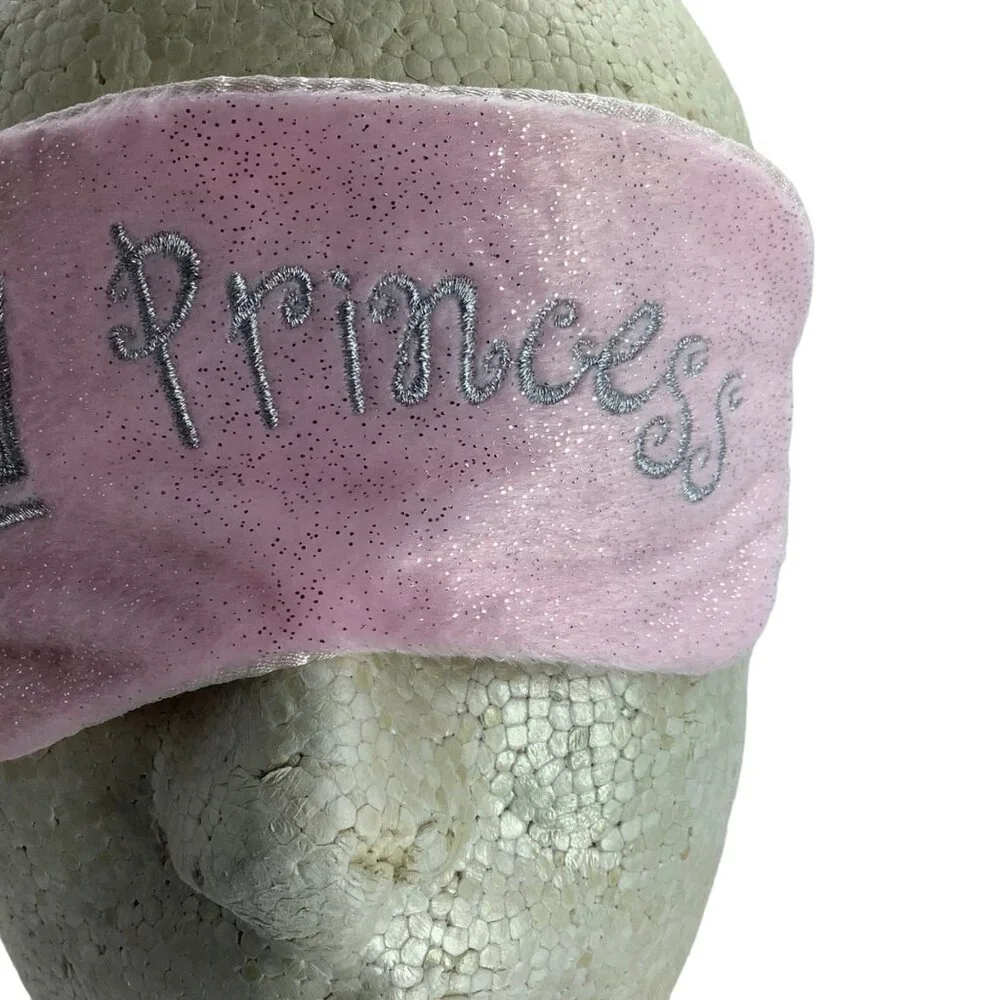 Dottie Loves Princess‎ Crown Tiara Pink Eye Sleep Mask Slumber Girl Women Party